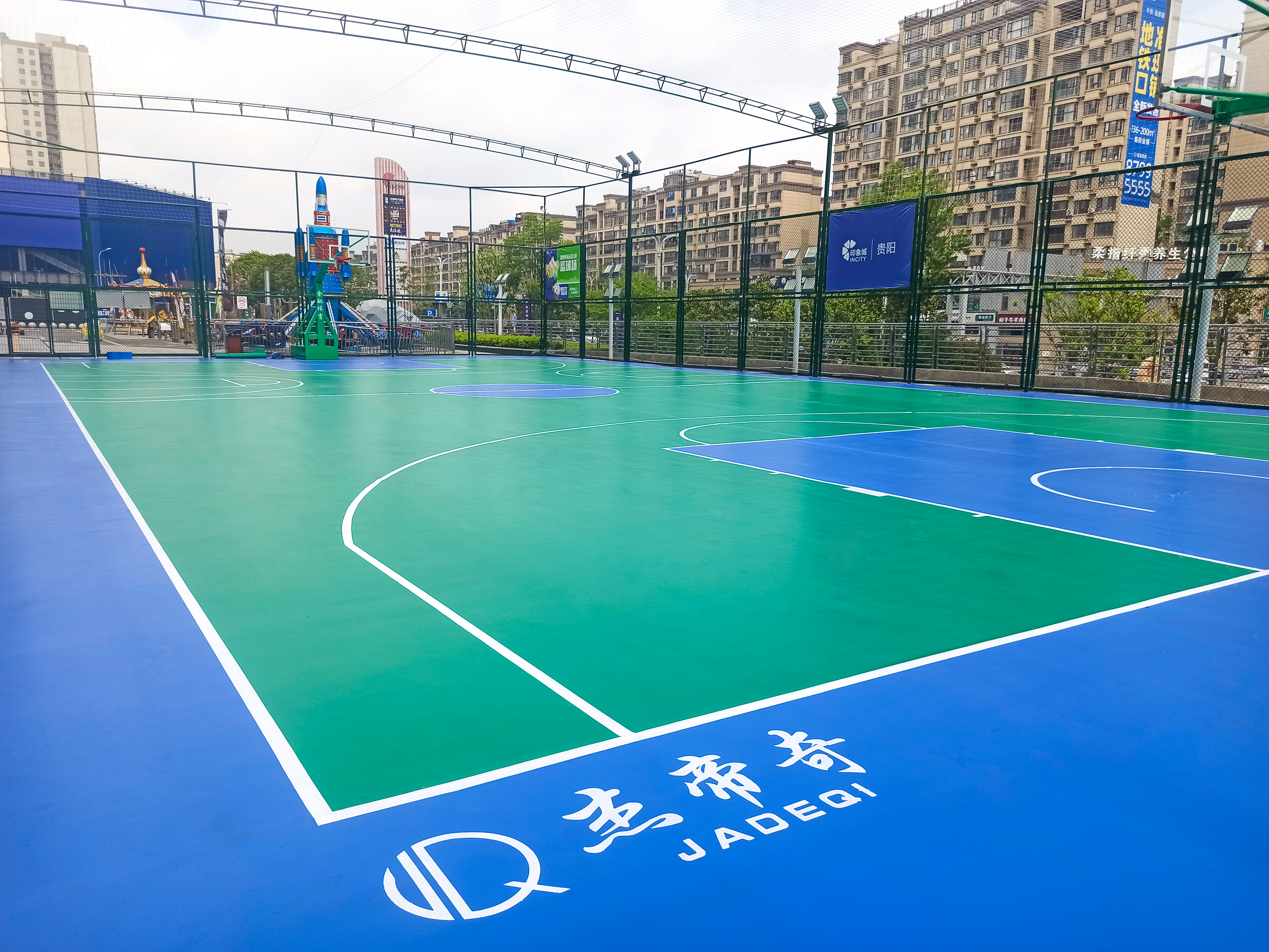篮球场案例
